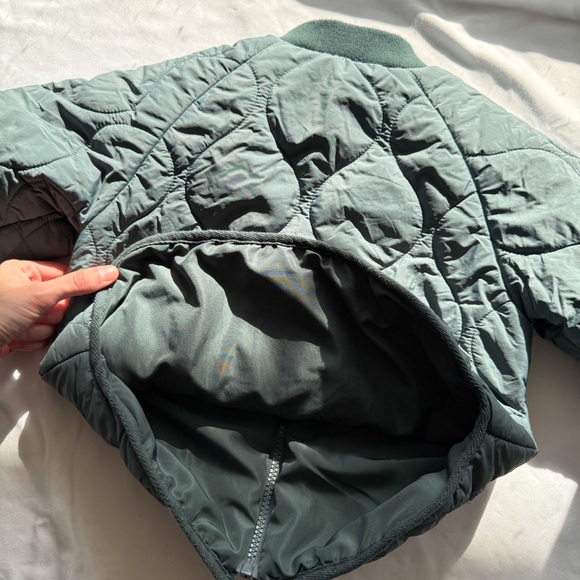 Zara Kids Green Padded Bomber 3-4T - Picture 5 of 7